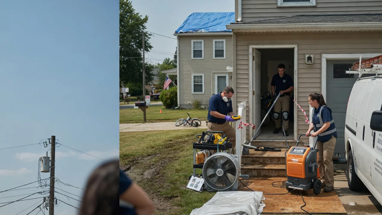 Water Damage Repair in Creola, OH near me
